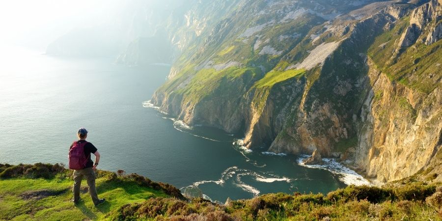acantilados Irlanda altos