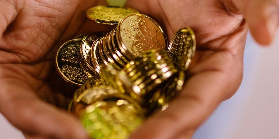 Monedas de oro celticas